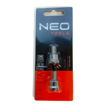 Бита PH2 с ограничителем 25 mm Neo Tools (2 шт.)